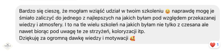 Opinia Izy - @izabela_hairstylist